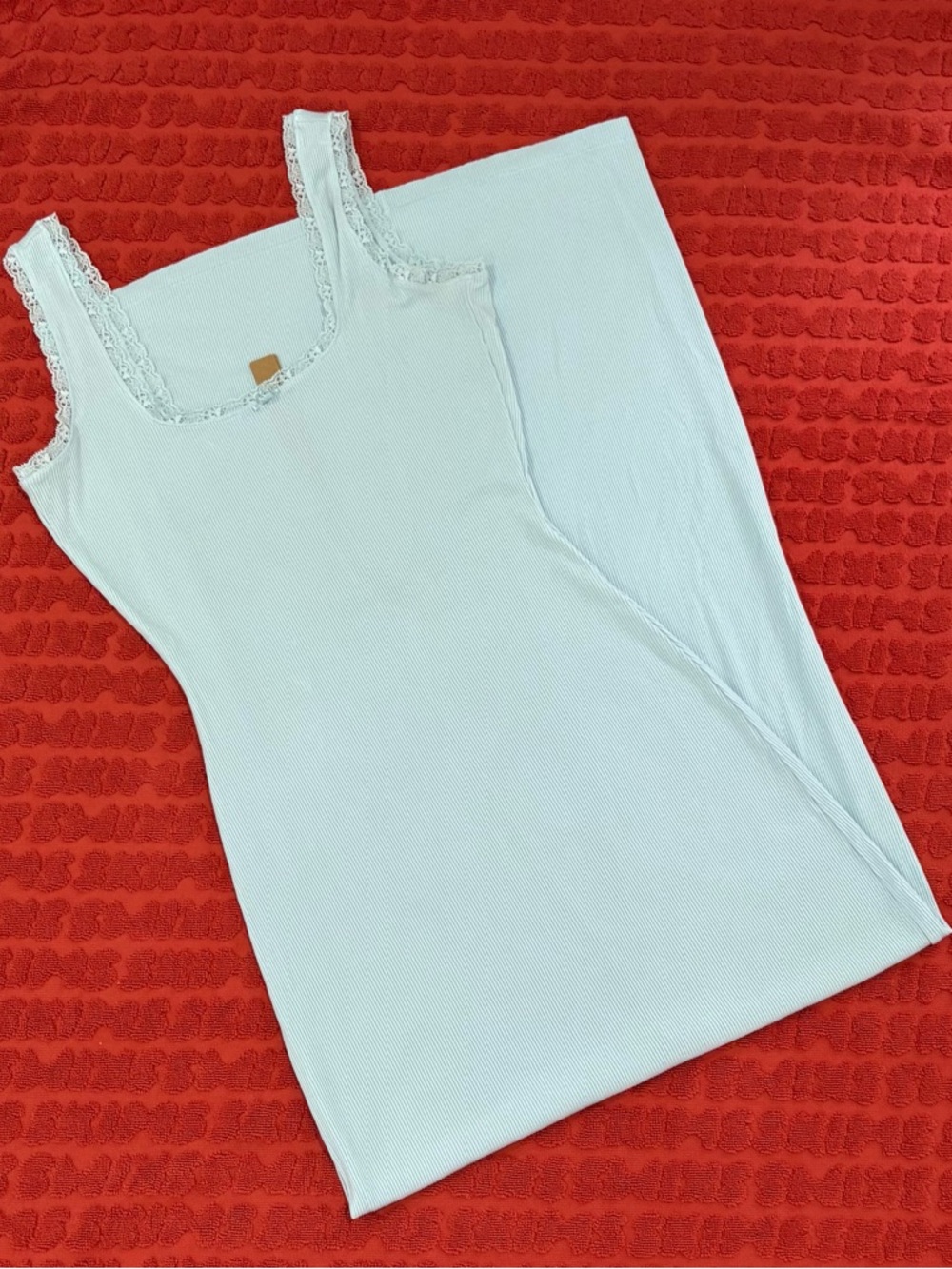 SKIMS Soft Lounge Maxi Dress | Celeste | M | NWT 💙 - Picture 6 of 9
